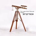 Telescopio de cobre puro, decoración de estilo europeo, americano y francés, decoración clásica suave para villas, oficinas y salas de exposición.