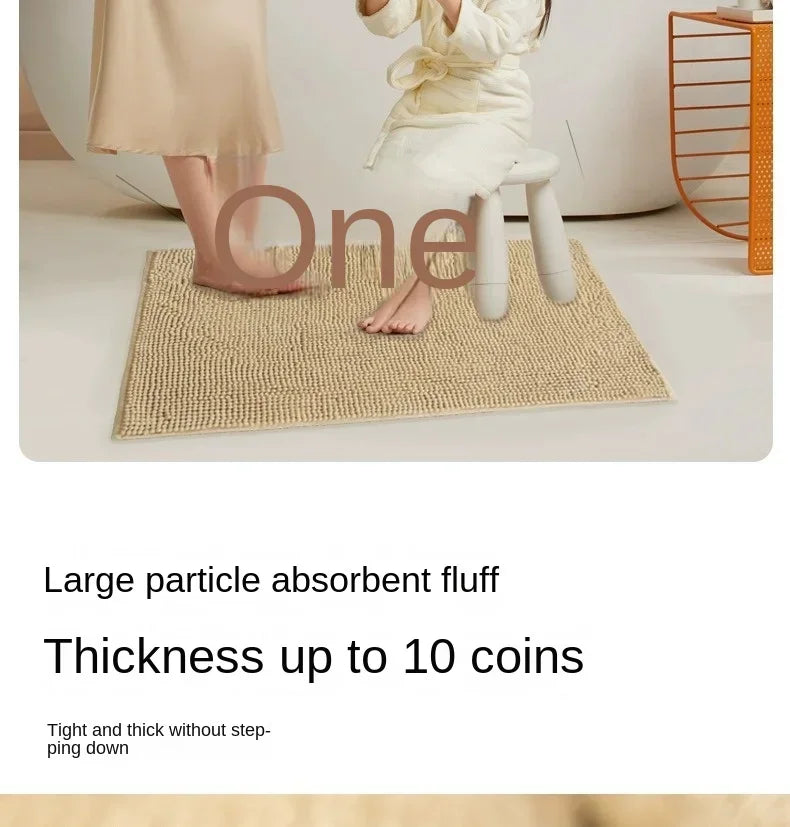 Alfombrilla antideslizante para baño, de entrada para pies, para el suelo del baño, alfombra para el hogar, alfombra de baño