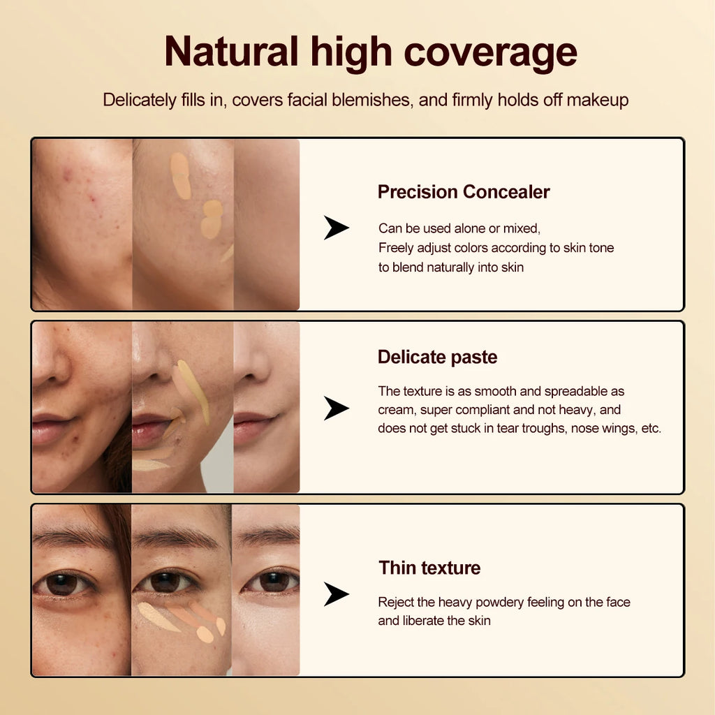Paleta de contorno en crema de camuflaje con 15 colores para maquillaje profesional