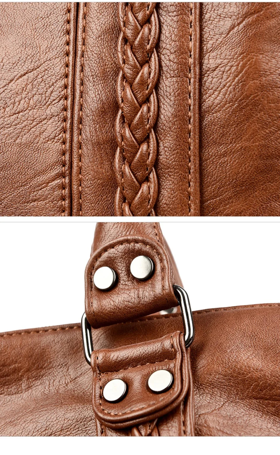 Bolsos de hombro y bandolera de piel suave de marca auténtica para mujer, bolsos de mano de lujo, bolsos de diseñador informales tipo tote y bandolera.