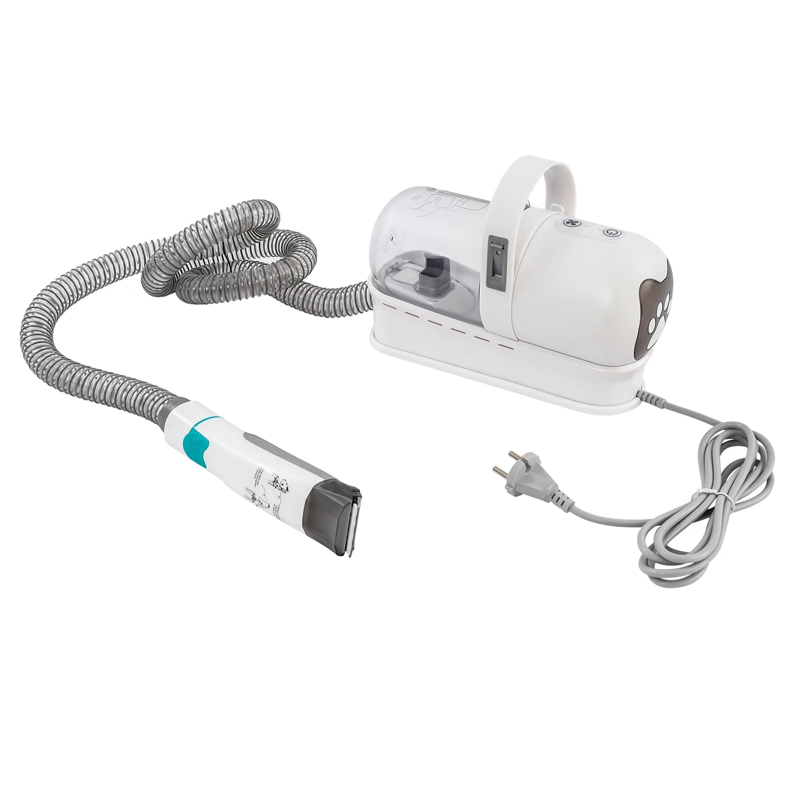 Set multifuncional 7 en 1 de cortapelos con extractor de pelo para perros y gatos, kit de cuidado para mascotas, recortadora de pelo para perros y gatos.