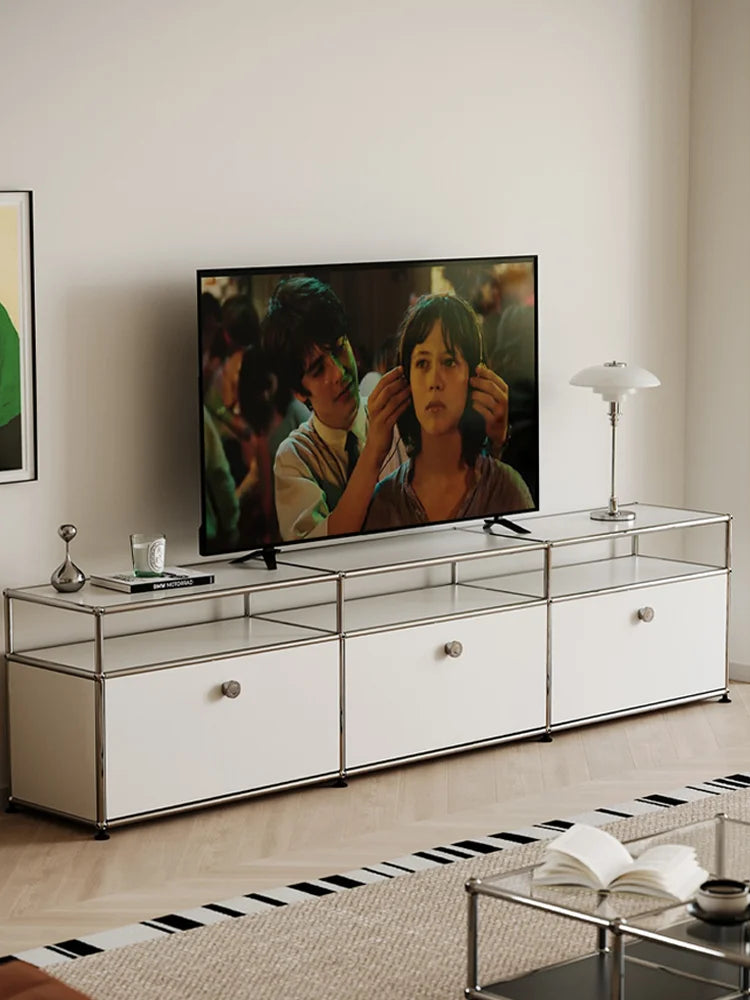 Mueble para TV, armarios de almacenamiento, mueble esquinero, vitrina metálica, módulo para sala de estar, muebles modulares de bricolaje