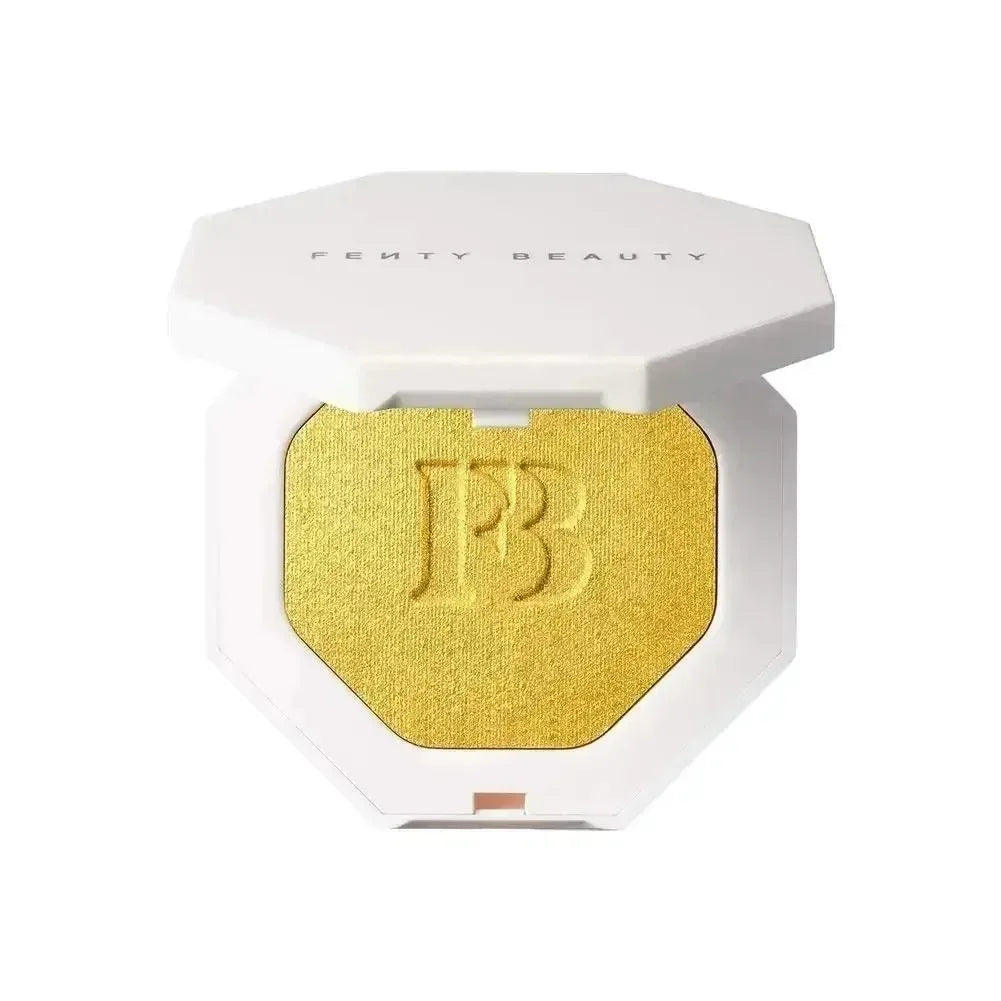 Fenty Beauty Paleta Iluminadora Facial De Alto Brillo, Barra De Contorno Natural, Polvo 3D De Diamante, Efecto Suavizante En Polvo