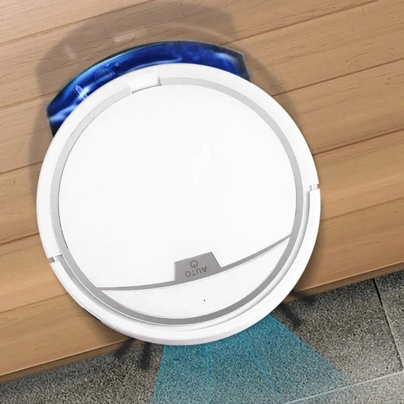Nuevo robot aspirador inalámbrico inteligente multifuncional, súper silencioso, con función de aspiración, fregado y humidificación para uso doméstico.