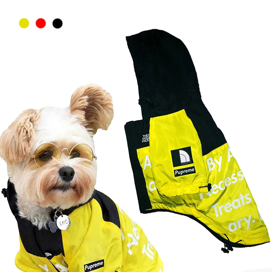 Abrigo impermeable para perros, chubasquero reflectante para perros, ropa de exterior para perros, chaqueta con capucha para perros pequeños, medianos y grandes. Suministros para mascotas.