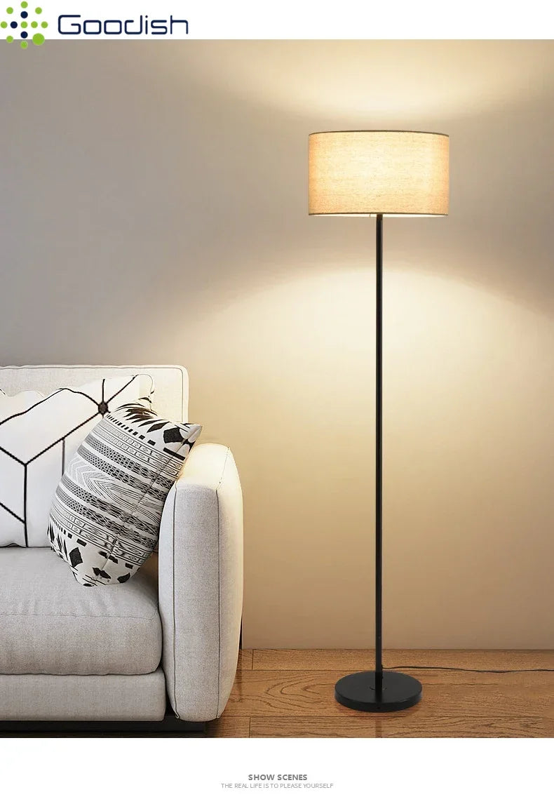 Lámparas de pie LED de estilo retro Wabi-sabi japonés con interruptor de pie para crear un ambiente acogedor. Lámparas de araña para dormitorio y decoración del hogar.