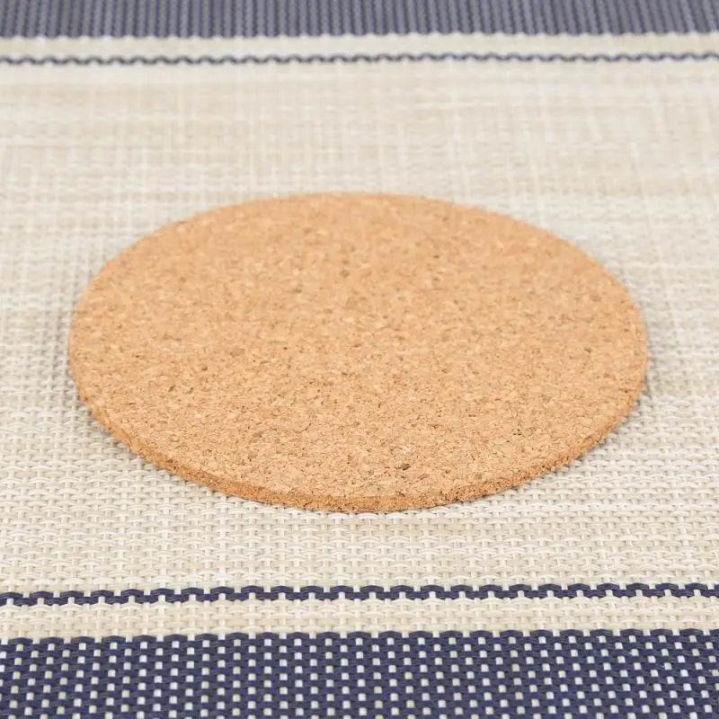 50/100 posavasos de corcho natural para tazas, manteles individuales para mesa, accesorios de cocina, posavasos redondos para tazas de café y té, decoración de escritorio