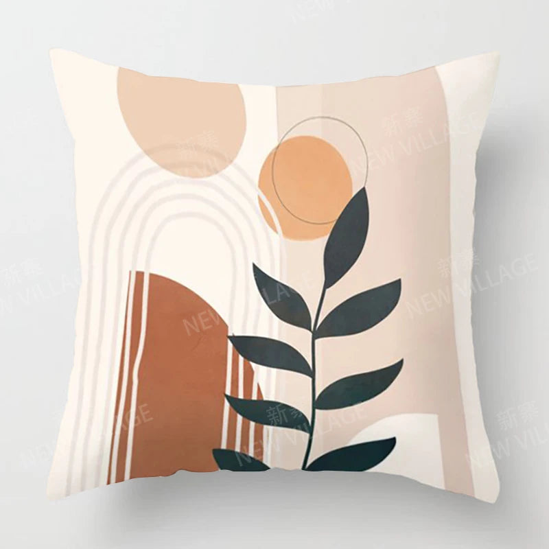 Funda de almohada/cojín para sofá, decoración moderna nórdica de lujo para el hogar, otoño, 45x45cm 45*45 50x50 60x60cm 40x40 35x35 Abstracto Geométrico