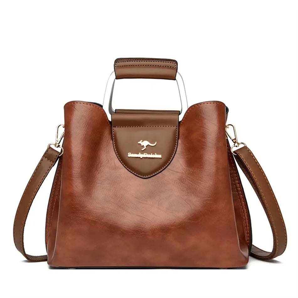 Bolso de mano de lujo con estampado de moda, gran capacidad, piel suave, bolso bandolera para mujer, bolso de hombro/bandolera, bolso de mano de diseño para mujer, bolso de mano informal.