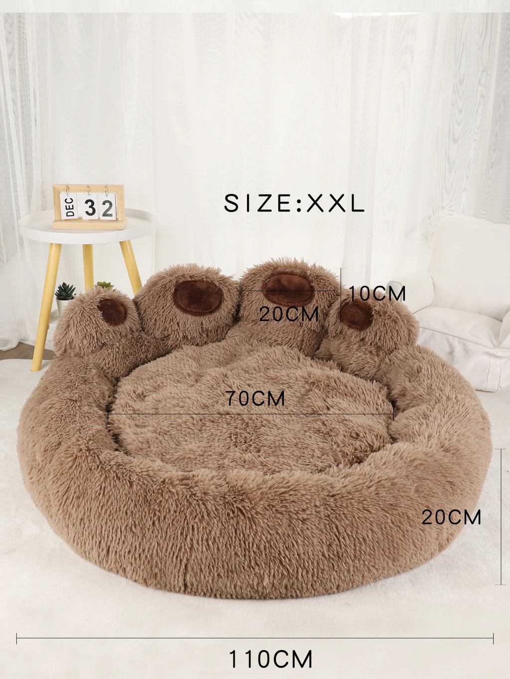 Cama mullida para perros, cálida para invierno, productos para mascotas grandes, sofá pequeño, cestas, caseta para mascotas, colchoneta, suministros para cachorros y gatos, manta para cesta, accesorios