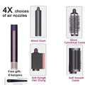 Estilizador de cabello multifuncional 6 en 1 SenCiciMen: rizador, cepillo de aire caliente, rizador de barril, secador de pelo profesional para cabello rizado.