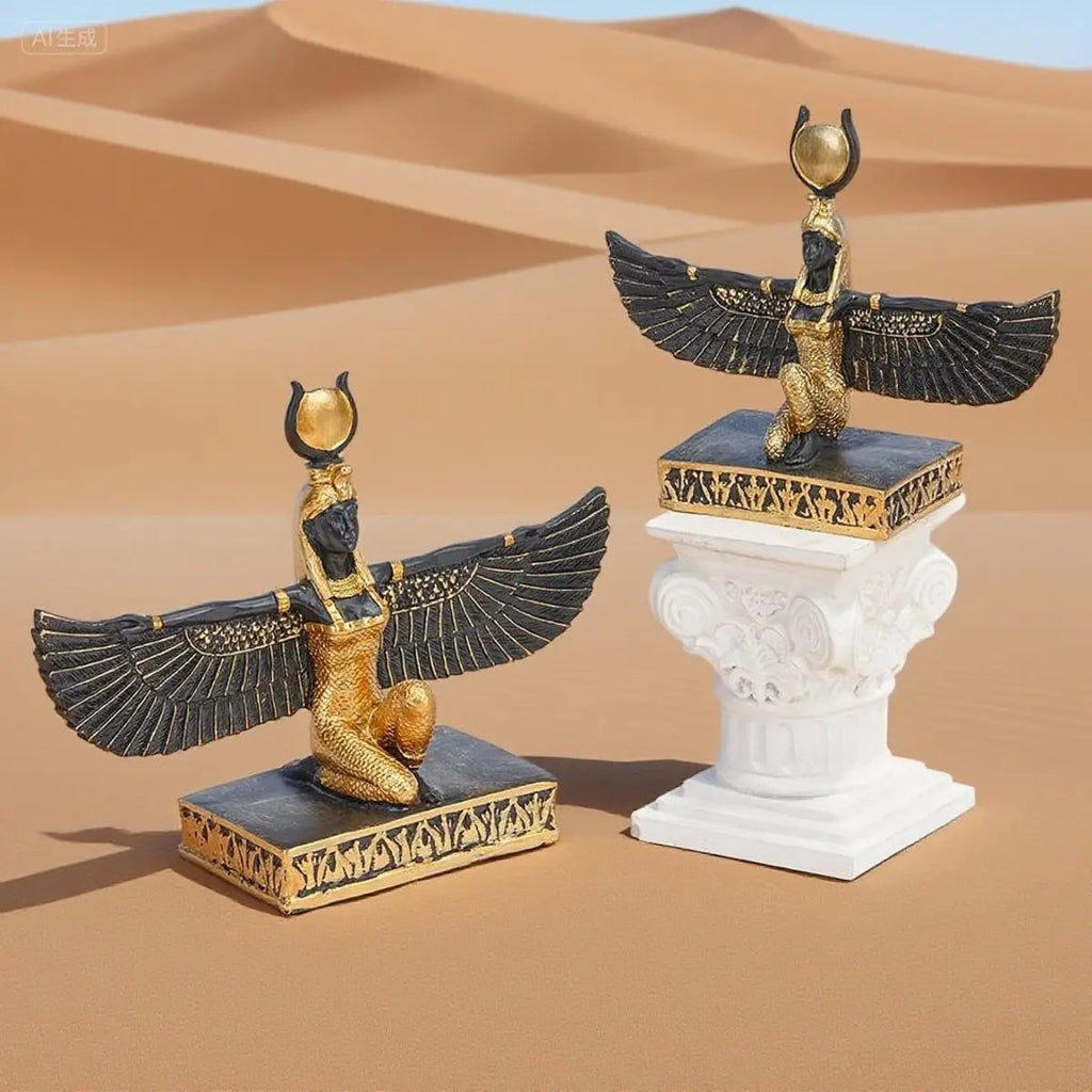 Ojo del dios águila acumótica de aproximadamente 26 cm, santo patrón del faraón, dioses del antiguo Egipto, cultura egipcia, artículos de escritorio para el hogar.