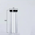 Lata transparente sellada con tapa, a prueba de olores de alimentos, envase de almacenamiento, botella para granos de café, condimentos, accesorios de cocina
