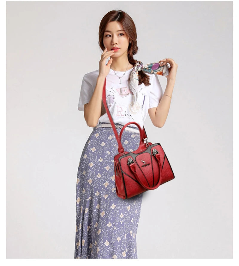 Bolsos de lujo para mujer, bolsos de diseñador, bolsos cruzados de cuero para mujer, bolsos de hombro para mujer, bolsos de mano para mujer Sac a Main 2024 Sac