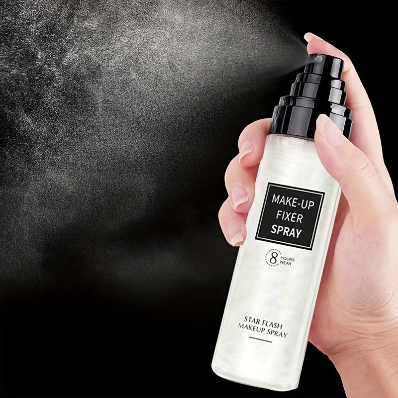 Spray fijador de maquillaje de 100 ml, spray fijador de maquillaje, spray fijador hidratante de larga duración con control de grasa, cosméticos para mujer.