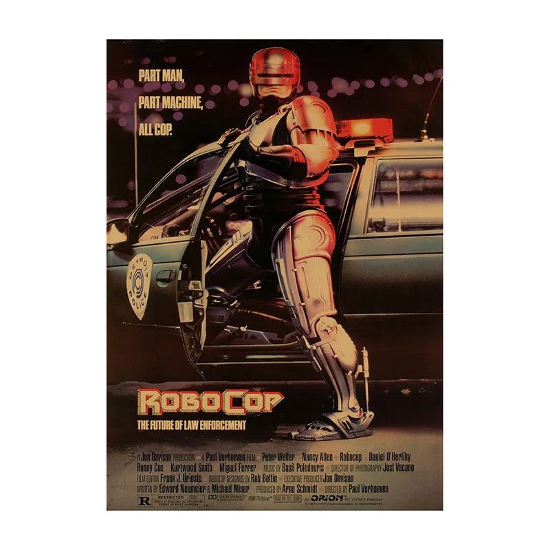 Pósteres de películas clásicas vintage, láminas decorativas retro para el hogar, arte de pared para sala de cine Leon, pintura nostálgica sobre lienzo