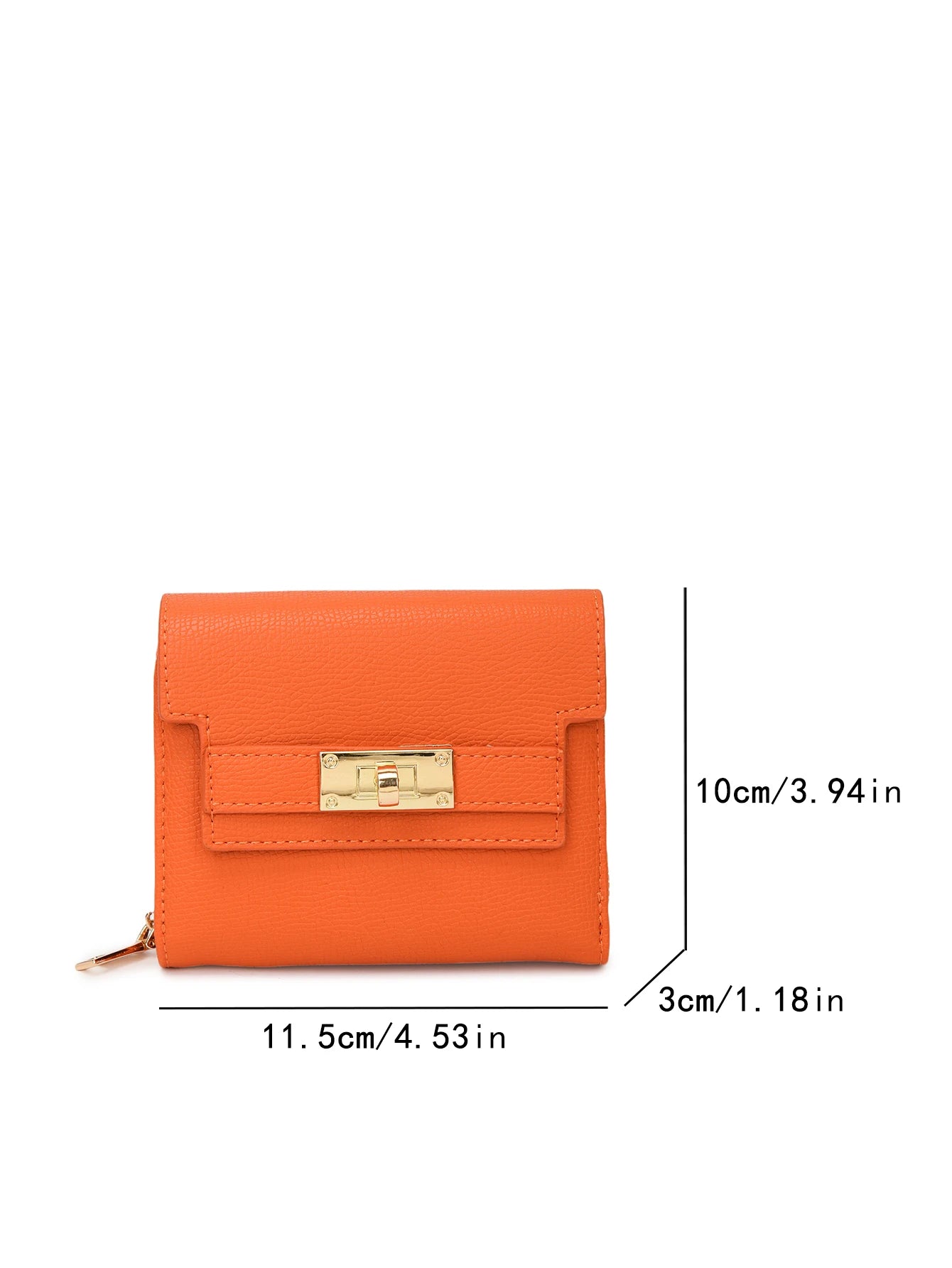 Cartera retro para mujer, gran capacidad, múltiples ranuras para tarjetas, comercio exterior, multifuncional, plegable en tres partes.