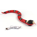 Juguetes automáticos para gatos, interactivos, con sensor inteligente, serpiente de juguete para gatos, carga USB, accesorios para gatos, juego para mascotas.