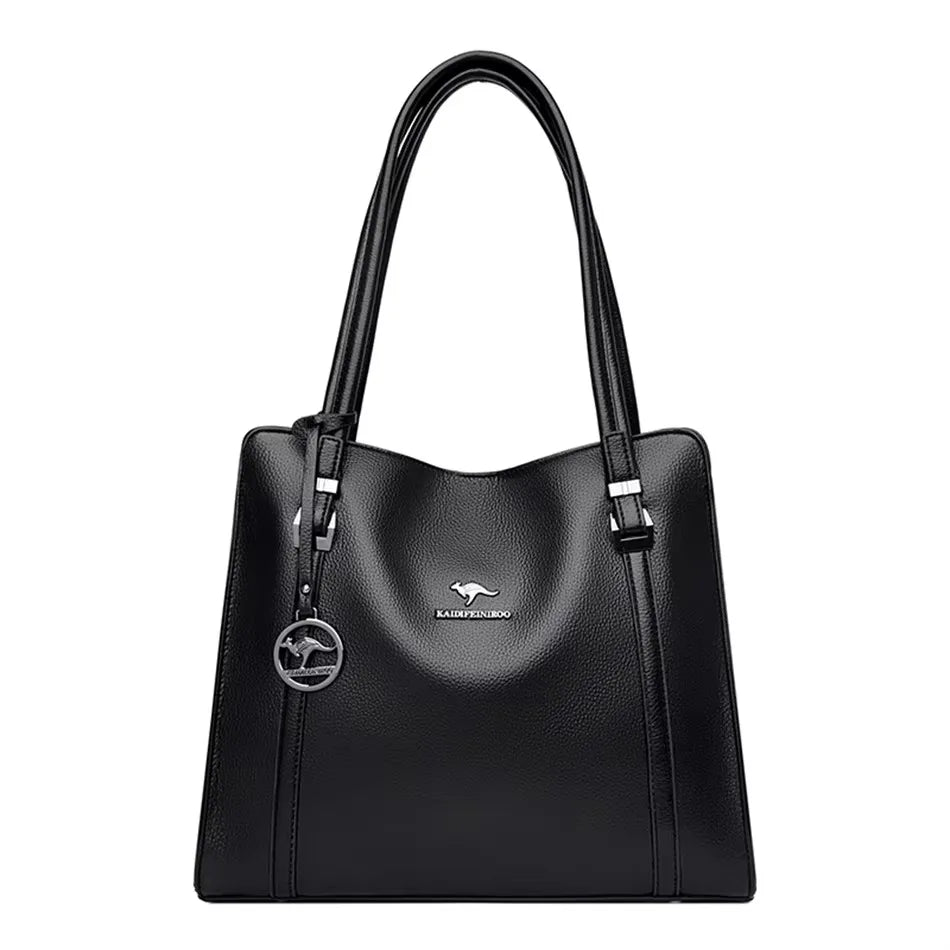 Bolso de mano de lujo con estampado de moda, gran capacidad, piel suave, bolso bandolera para mujer, bolso de hombro/bandolera, bolso de mano de diseño para mujer, bolso de mano informal.