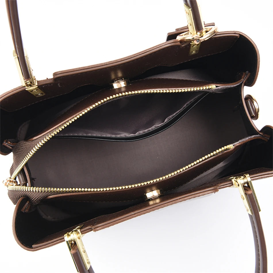 Bolso de mano de lujo con estampado de moda, gran capacidad, piel suave, bolso bandolera para mujer, bolso de hombro/bandolera, bolso de mano de diseño para mujer, bolso de mano informal.