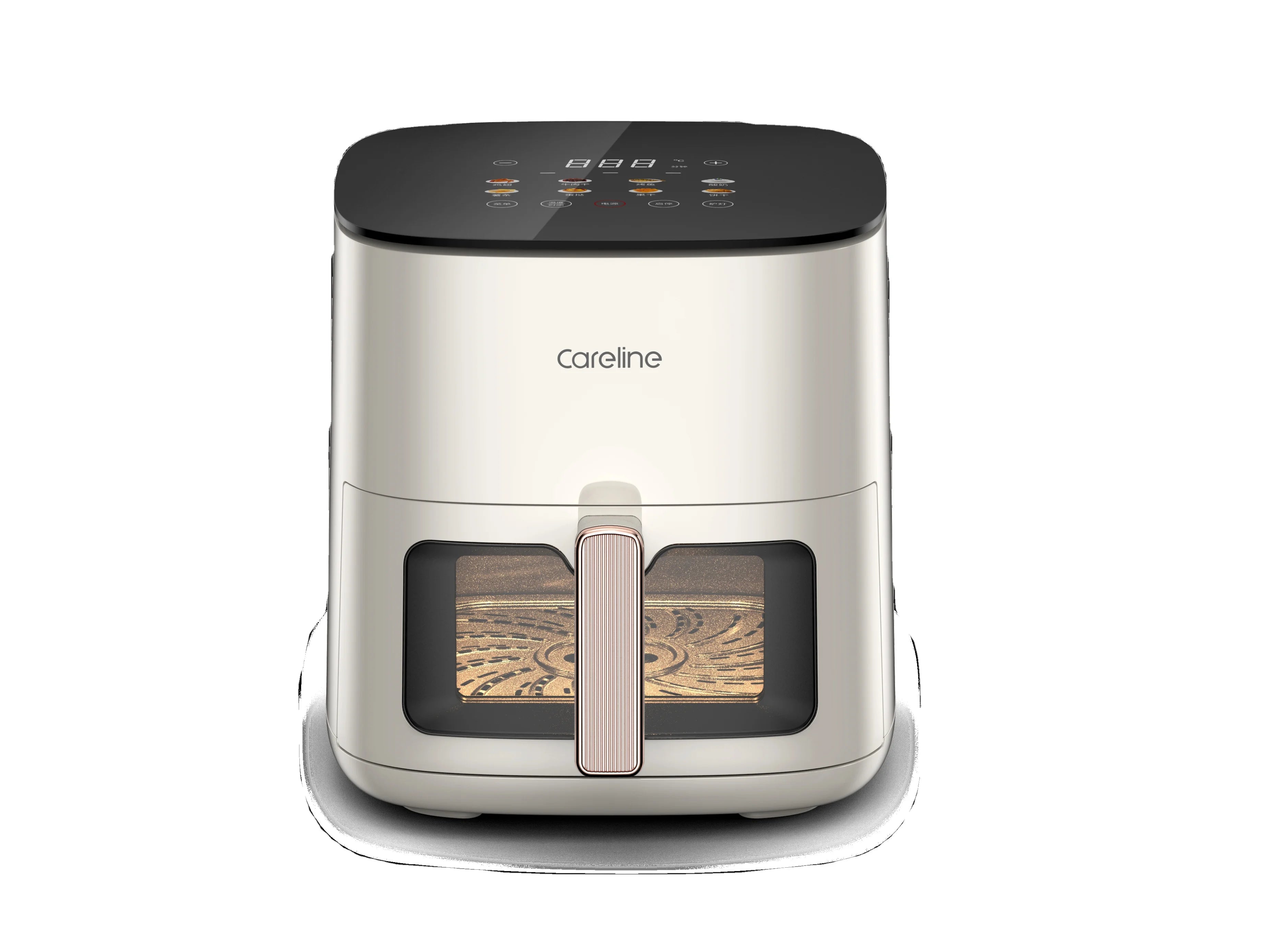 Freidora de aire comercial de gran capacidad 3L/5L/7L (modelo 2025) - Horno con control táctil inteligente para una óptima calidad del aire.