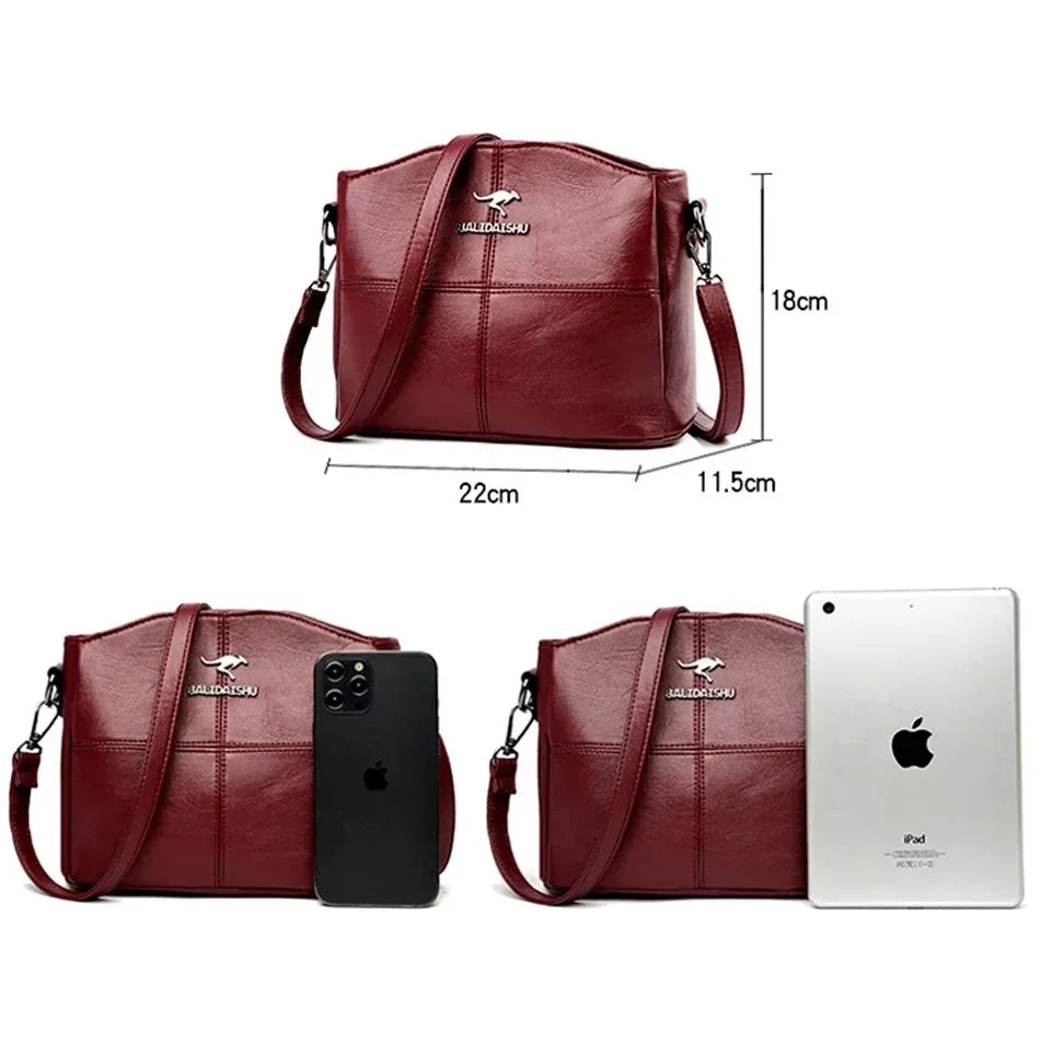 Bolso de mano de lujo con estampado de moda, gran capacidad, piel suave, bolso bandolera para mujer, bolso de hombro/bandolera, bolso de mano de diseño para mujer, bolso de mano informal.