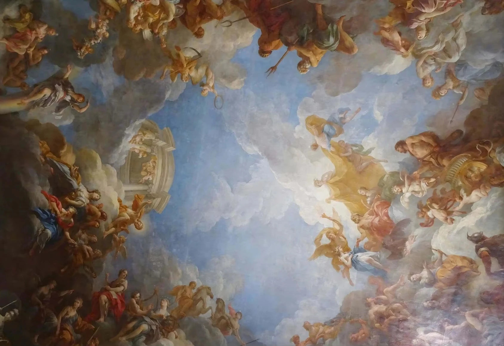 1 unidad, Póster de arte cristiano retro renacentista clásico de mitología griega, obras famosas, lienzo, pintura, decoración de pared para museo e iglesia