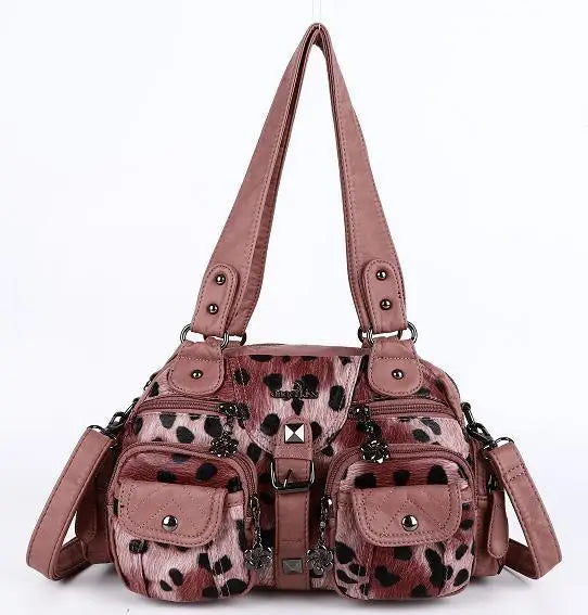 Bolsos de mano Angel Kiss para mujer, bolso tipo cartera con asa superior, bolso de hombro de PU, paquete de empanadillas, regalos, bolsos de hombro, bolso para teléfono y dinero