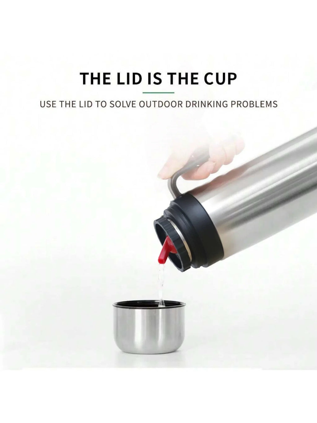 Termo de acero inoxidable para  mate, con aislamiento térmico, botella de agua argentina, gran oferta, Matero para  mate, 1000 ml