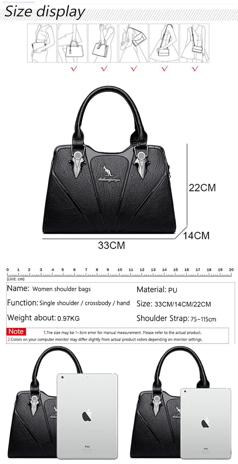 Bolsos de lujo para mujer, bolsos de diseñador, bolsos cruzados de cuero para mujer, bolsos de hombro para mujer, bolsos de mano para mujer Sac a Main 2024 Sac