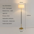 Lámparas de pie LED de estilo retro Wabi-sabi japonés con interruptor de pie para crear un ambiente acogedor. Lámparas de araña para dormitorio y decoración del hogar.