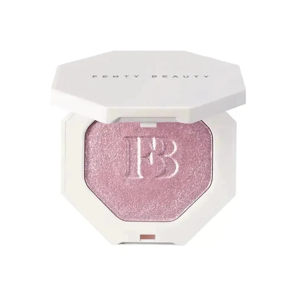 Fenty Beauty Paleta Iluminadora Facial De Alto Brillo, Barra De Contorno Natural, Polvo 3D De Diamante, Efecto Suavizante En Polvo
