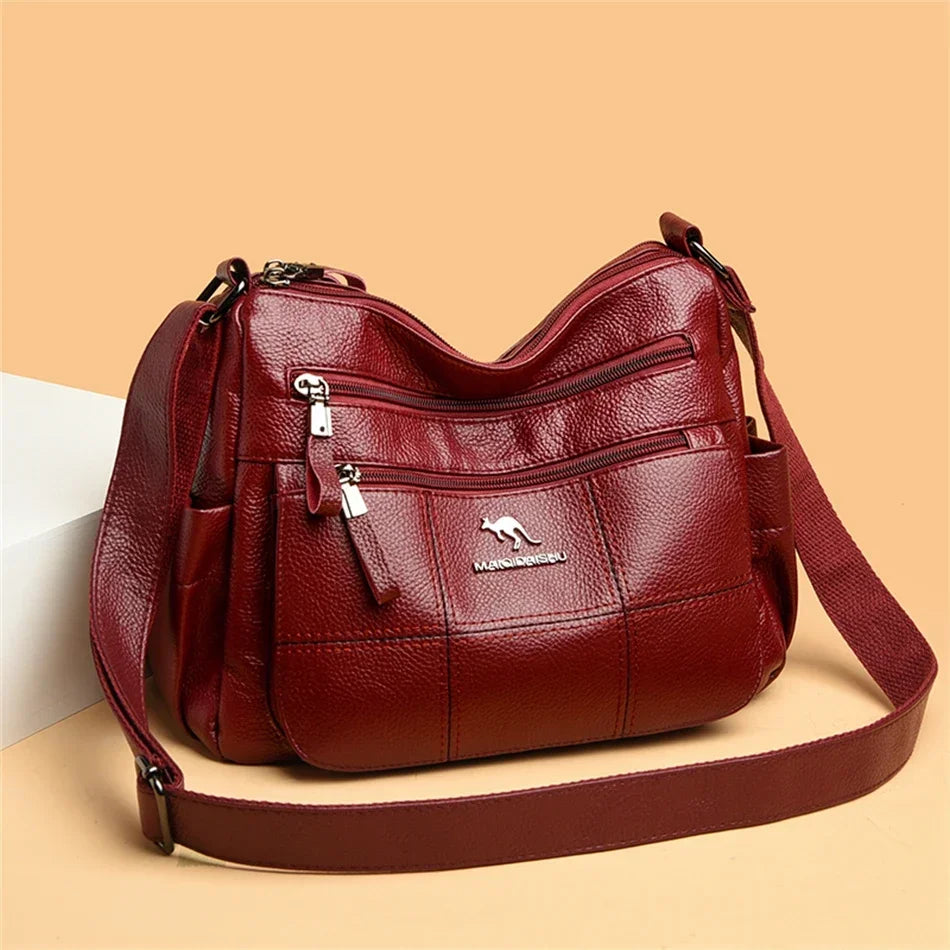 Bolso de mano de lujo con estampado de moda, gran capacidad, piel suave, bolso bandolera para mujer, bolso de hombro/bandolera, bolso de mano de diseño para mujer, bolso de mano informal.