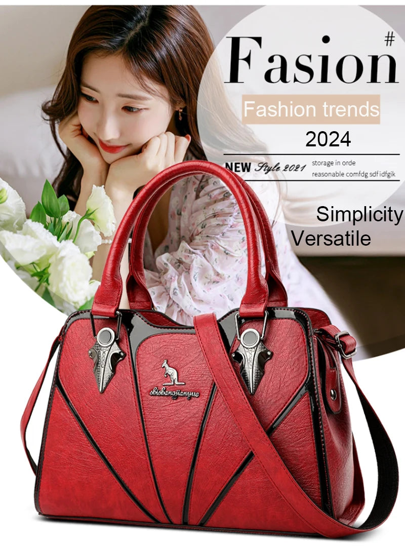 Bolsos de lujo para mujer, bolsos de diseñador, bolsos cruzados de cuero para mujer, bolsos de hombro para mujer, bolsos de mano para mujer Sac a Main 2024 Sac