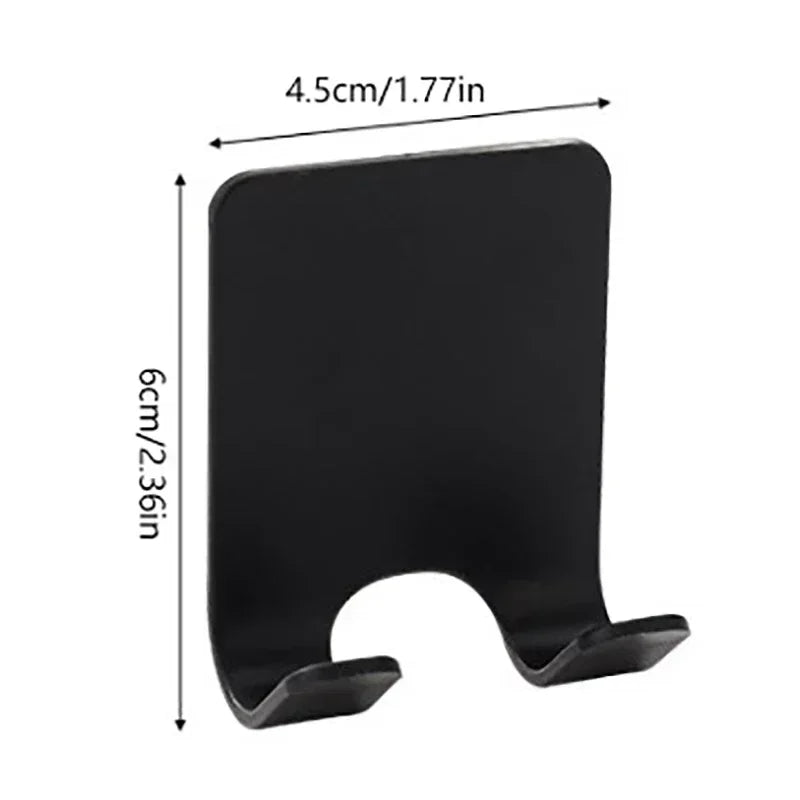 Soporte para maquinilla de afeitar de baño (1/2/4/6 unidades), gancho de almacenamiento para pared, estante para afeitado de hombre, soporte para maquinilla de afeitar sin perforaciones, accesorios de baño.