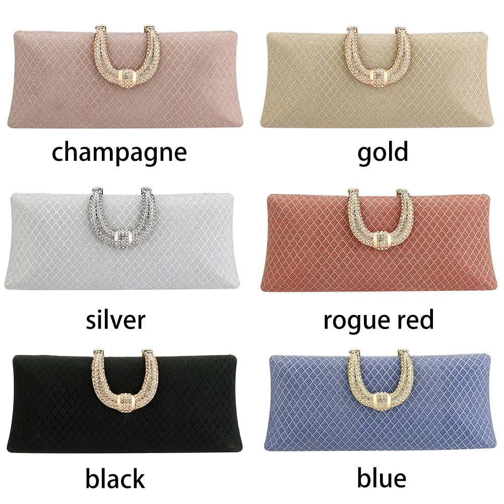 Bolsos de noche YYW para mujer, bolsos de mano de lujo dorados y bolsos de hombro con cadena, bolsos de mano, bolsos de fiesta con brillo, bolso de mano principal