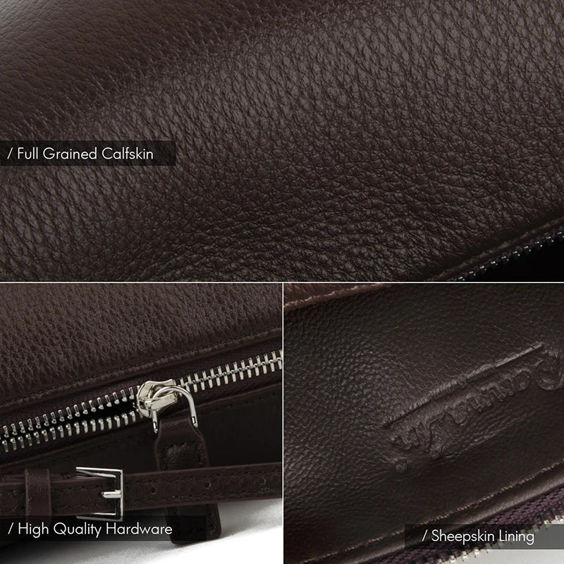 Bolso mini Donna-in de piel de becerro de grano completo para mujer, de piel auténtica con correa para el hombro, bandolera con forma de barril.
