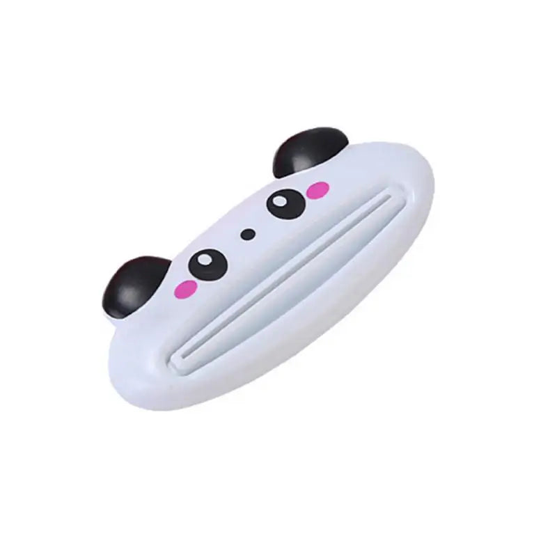 1 unidad Dispensador de pasta de dientes multifunción con diseño de animalito lindo, artículo para el hogar, baño, tubo, dispensador de pasta de dientes de dibujos animados