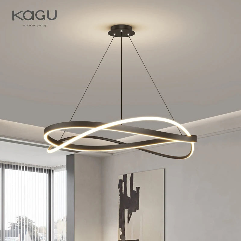 Lámparas colgantes minimalistas de lujo para sala de estar, estilo posmoderno, sencillas, para restaurante, lámparas de techo para dormitorio, decoración del hogar.