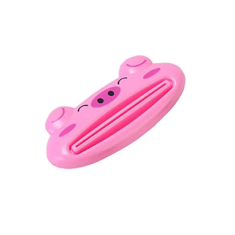 1 unidad Dispensador de pasta de dientes multifunción con diseño de animalito lindo, artículo para el hogar, baño, tubo, dispensador de pasta de dientes de dibujos animados