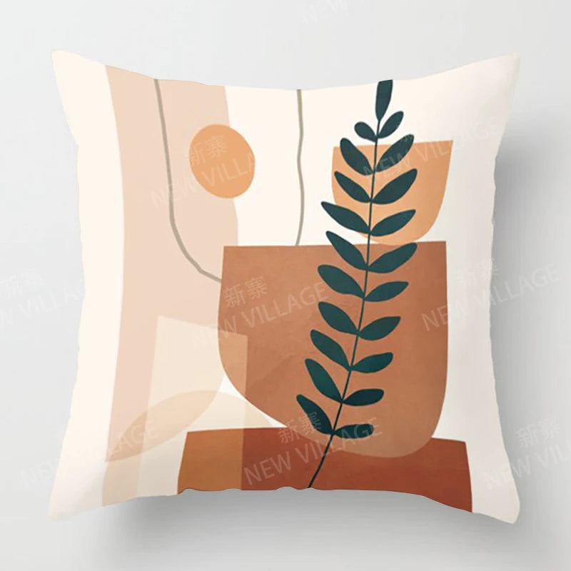 Funda de almohada/cojín para sofá, decoración moderna nórdica de lujo para el hogar, otoño, 45x45cm 45*45 50x50 60x60cm 40x40 35x35 Abstracto Geométrico