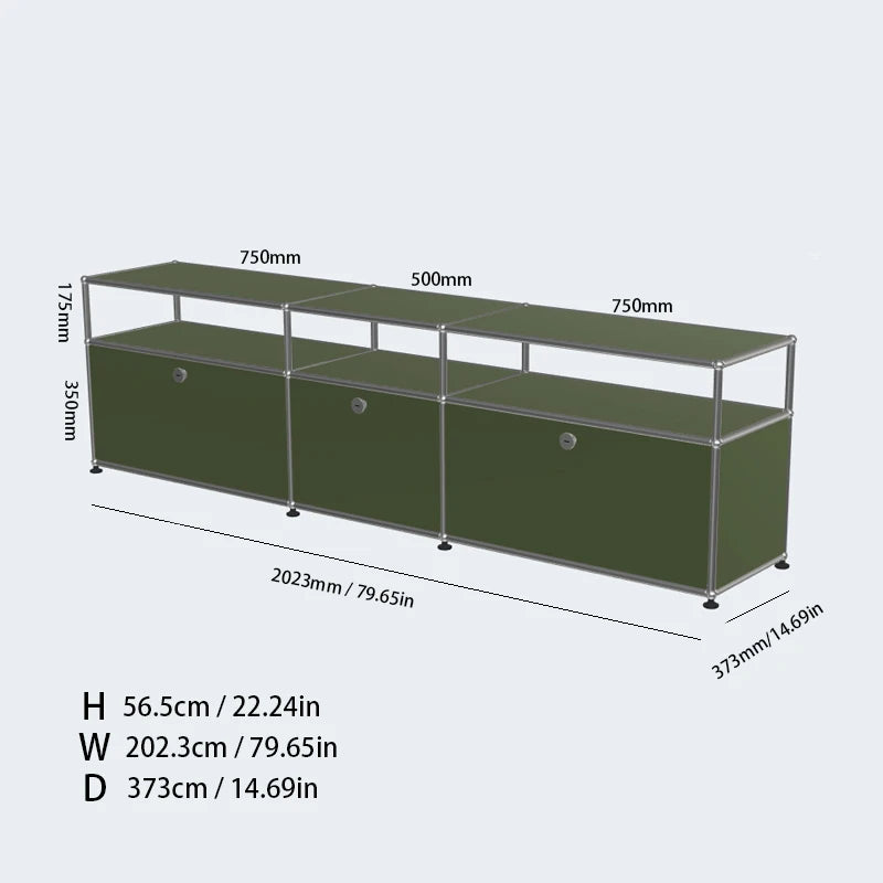 Mueble para TV, armarios de almacenamiento, mueble esquinero, vitrina metálica, módulo para sala de estar, muebles modulares de bricolaje
