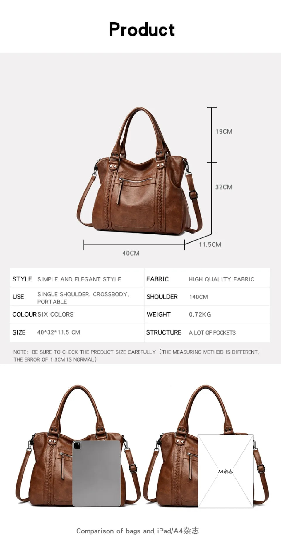 Bolsos de hombro y bandolera de piel suave de marca auténtica para mujer, bolsos de mano de lujo, bolsos de diseñador informales tipo tote y bandolera.