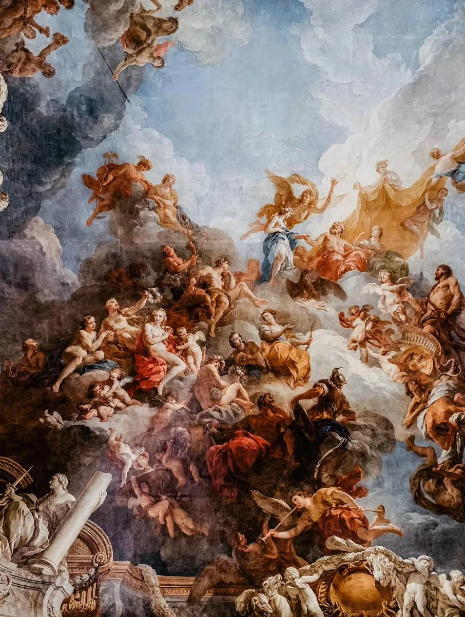 1 unidad, Póster de arte cristiano retro renacentista clásico de mitología griega, obras famosas, lienzo, pintura, decoración de pared para museo e iglesia