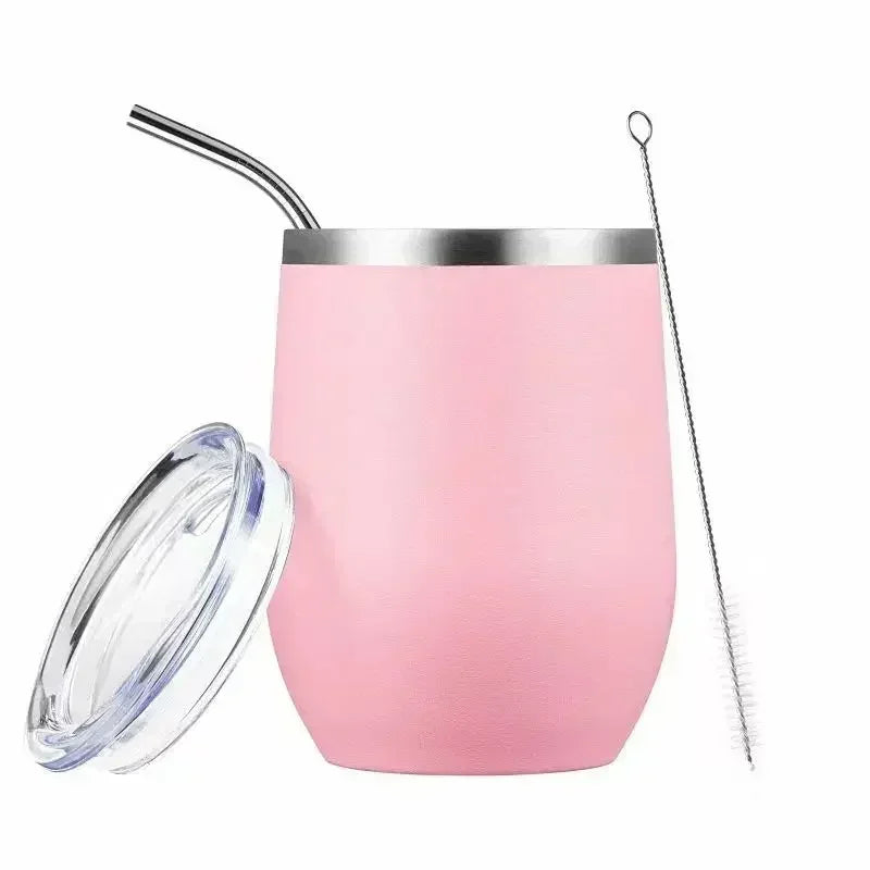 Juego de mate de acero inoxidable de doble pared con taza y bombilla. Incluye mate  y bombilla.