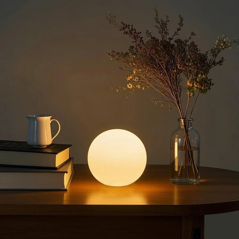 Lámpara solar LED esférica para exteriores, césped, piscina, dormitorio, mesa, fiesta, iluminación de jardín, control remoto, resistente al agua.