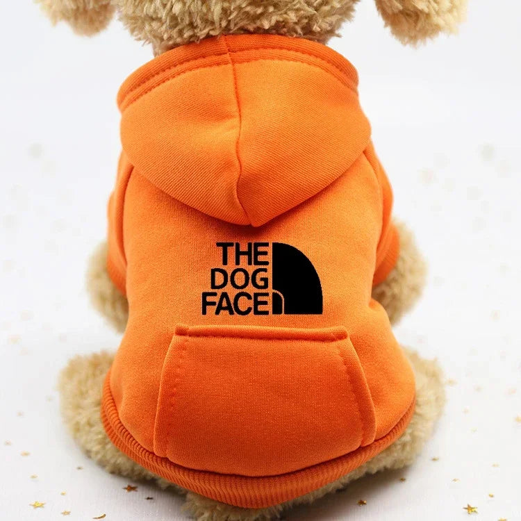 Suéter de otoño e invierno, estilo vaquero, con bolsillo, ropa para dos patas, ropa deportiva para mascotas, ropa para perros y gatos, suministros para mascotas