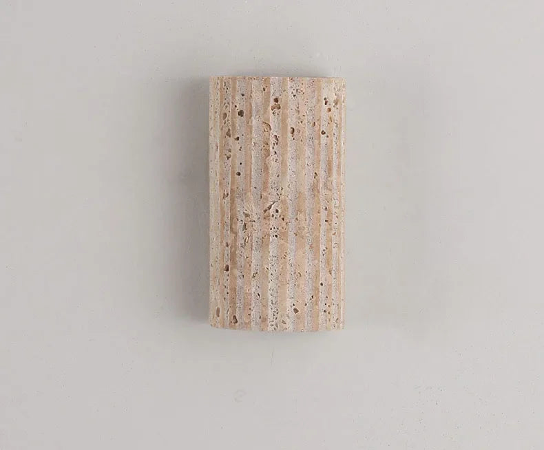 Lámpara de pared de piedra natural Wabi Sabi para sala de estar, dormitorio, escaleras, pasillo, decoración artística de interiores, aplique de pared para el hogar, apliques de mesilla de noche.
