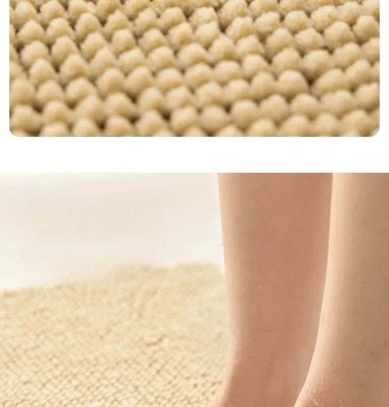 Alfombrilla antideslizante para baño, de entrada para pies, para el suelo del baño, alfombra para el hogar, alfombra de baño