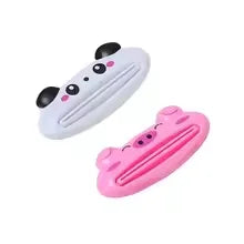 1 unidad Dispensador de pasta de dientes multifunción con diseño de animalito lindo, artículo para el hogar, baño, tubo, dispensador de pasta de dientes de dibujos animados